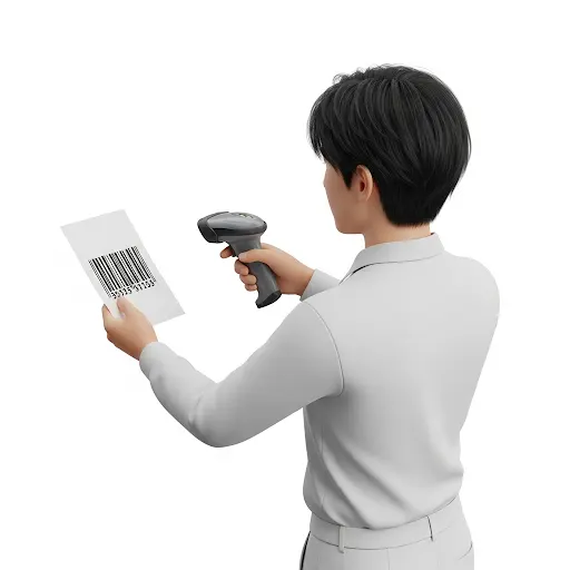 掃單據條碼